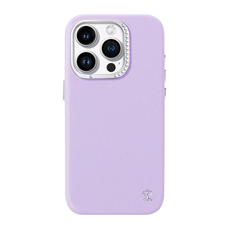 Apsauginis telefono dėklas Joyroom PN-14F2, skirtas iPhone 14 Pro, violetinis, plonas su tiksliais išpjovomis