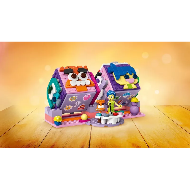 Statybinis žaislas „LEGO Disney Pixar Inside Out 2“ nuotaikos kubelių rinkinys 43248