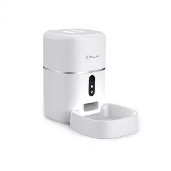 Automatinis gyvūnų šėryklos „Tellur TLL331461“ su UltraHD kamera, 4 l, balta