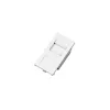 Kištukinio lizdo apsauginis dangtelis Alantec OS002 baltas 45×45 mm, 1 vnt.