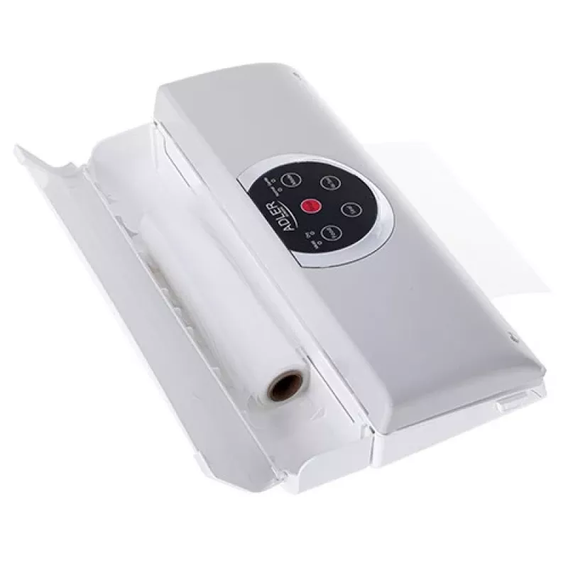 Adler AD 4503 vakuuminis sandariklis, 130 W, vakuumas -750 iki -800 mbar, C tipo kištukas, pilka/baltas