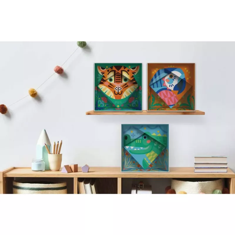 Tapybos rinkinys Ravensburger CreArt Do it together – Papūga (grupinės tapybos rinkinys)