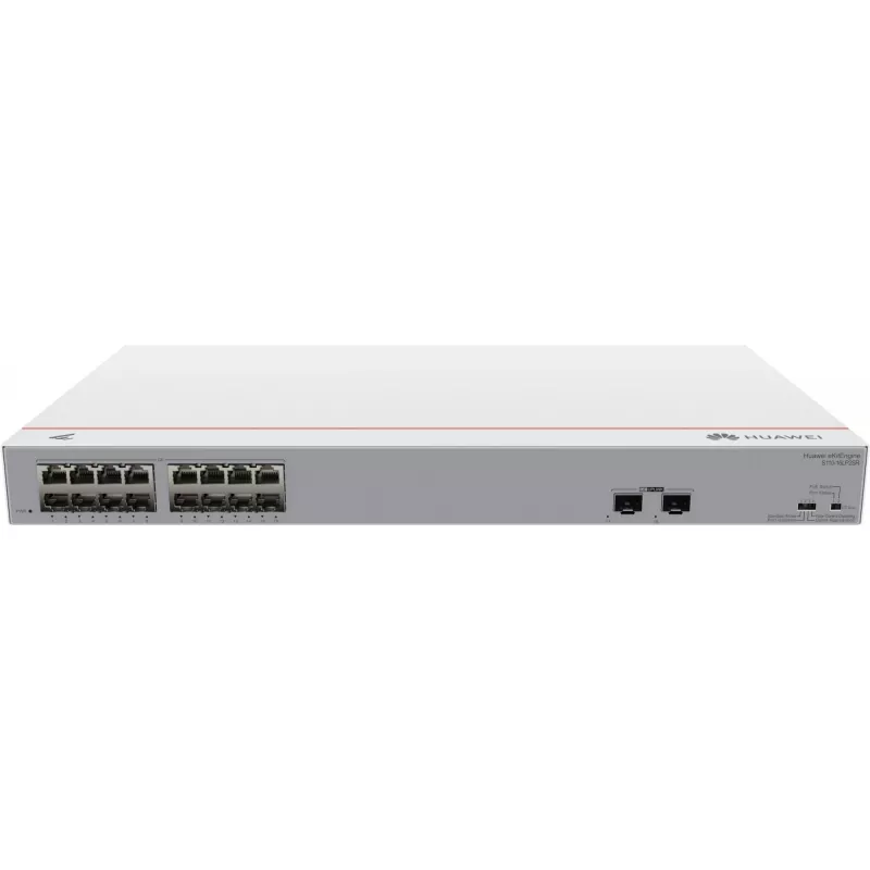HUAWEI eKit S110 Series S110-16LP2SR Nevaldomas L2 Gigabit Ethernet (10/100/1000) Maitinimas per eternetą (PoE) 1U Pilkas