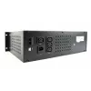 Gembird - UPS stelažinis 19'' 3.4U 1500VA, 4x IEC 230V išėjimai, IEC14 įėjimas, RJ11, USB, LCD, Line-Interactive 1.5 kVA 900 W 4 AC lizdai