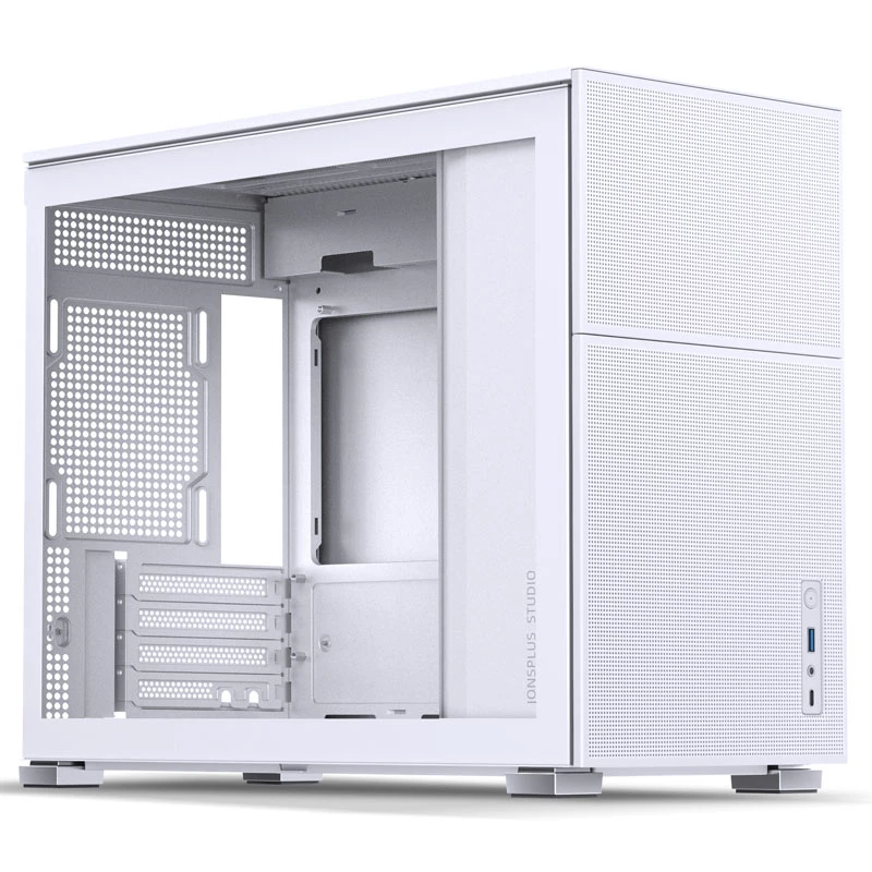 PC korpusas Jonsbo D31 MESH Midi Tower baltas