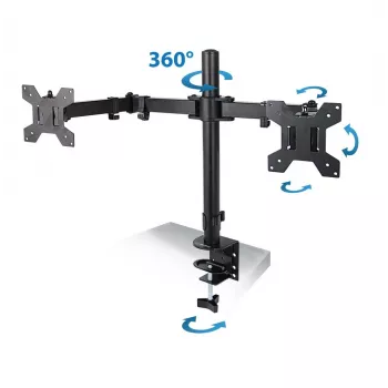 Esperanza ERW018 stalinis laikiklis dviem monitoriams 10-27'' iki 8kg