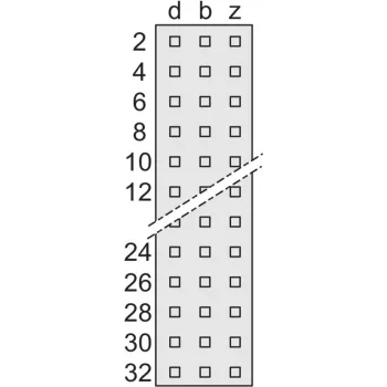 Schroff Pentair Techn. Jungties lizdas 69001-712 (69001712)