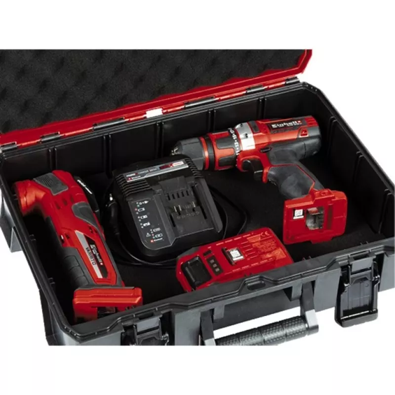 Įrankių laikymo dėklas Einhell 4540019 juoda raudona 420x95x280 mm 1,95 kg