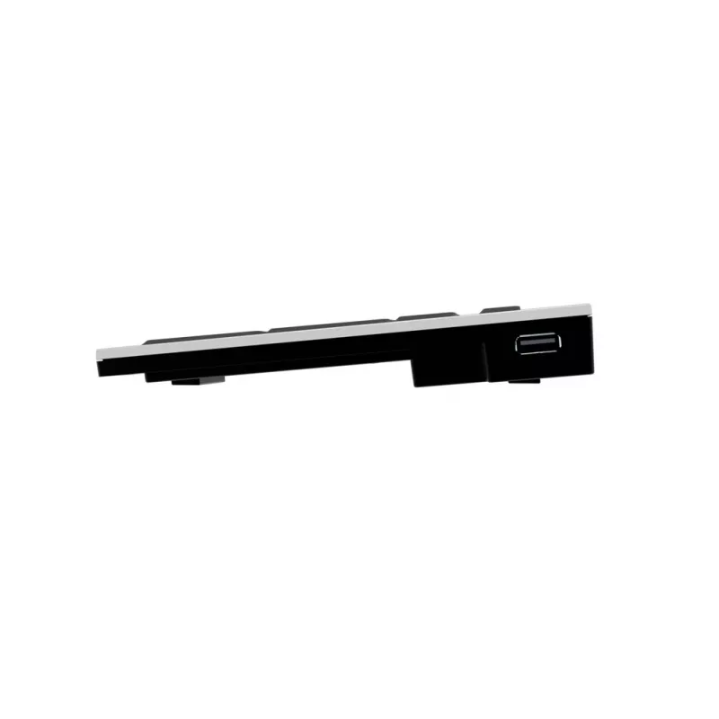 Logickeyboard LKB-MCOM4-AJPU-FR klaviatūra USB AZERTY prancūziška sidabrinė (LKB-MCOM4-AJPU-FR)
