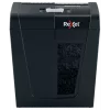 Popieriaus smulkintuvas REXEL Secure X8 — kryžminis pjovimas P-4, 4x40 mm, 8 lapų talpa, 14 l dėžė, juodas