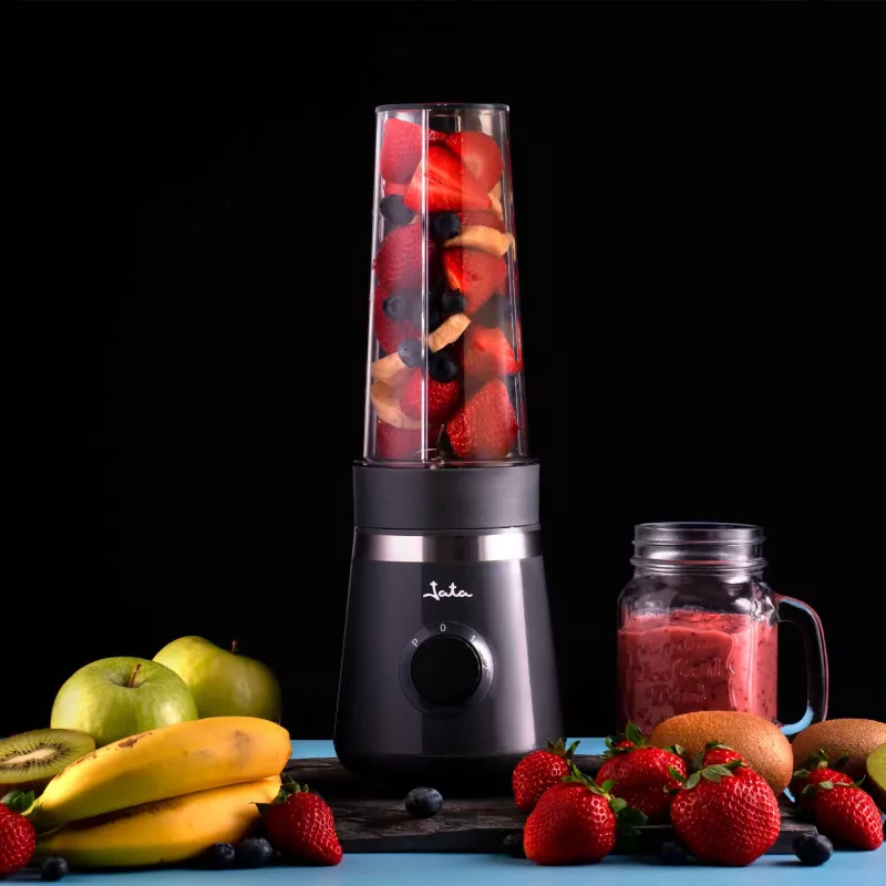 Sport blender JATA JEBT1001 Pilka Transparent