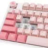 Ducky One 3 TKL klaviatūra, skirta žaidimams, USB, QWERTY, anglų k., rožinė