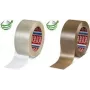 Packing tape Tesa PET-Packband with rubber adhesive 132 m x 50 mm, brown