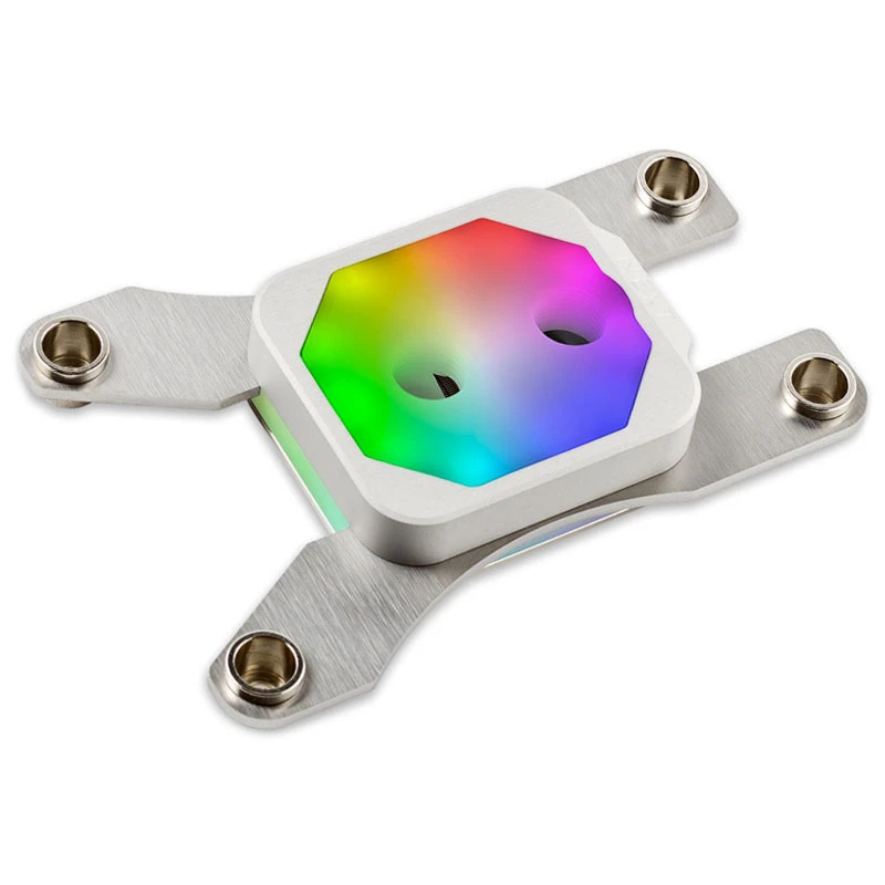 Vandens blokas Aqua-Computer cuplex kryos NEXT RGBpx TR4/sTRX4 — Acetal + Nickel (MPN 21809)
