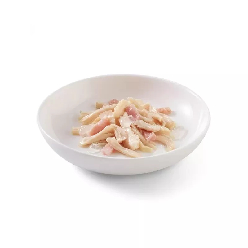 SCHESIR želėje su vištiena ir kumpiu – šlapias kačių ėdalas – 50 g