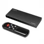 LogiLink HD0060, HDMI, Micro USB Type-B, Metal, Juoda, 480i, 480p, 576i, 576p, 720p, 1080i, 1080p, 2160p, 6 Gbit/s