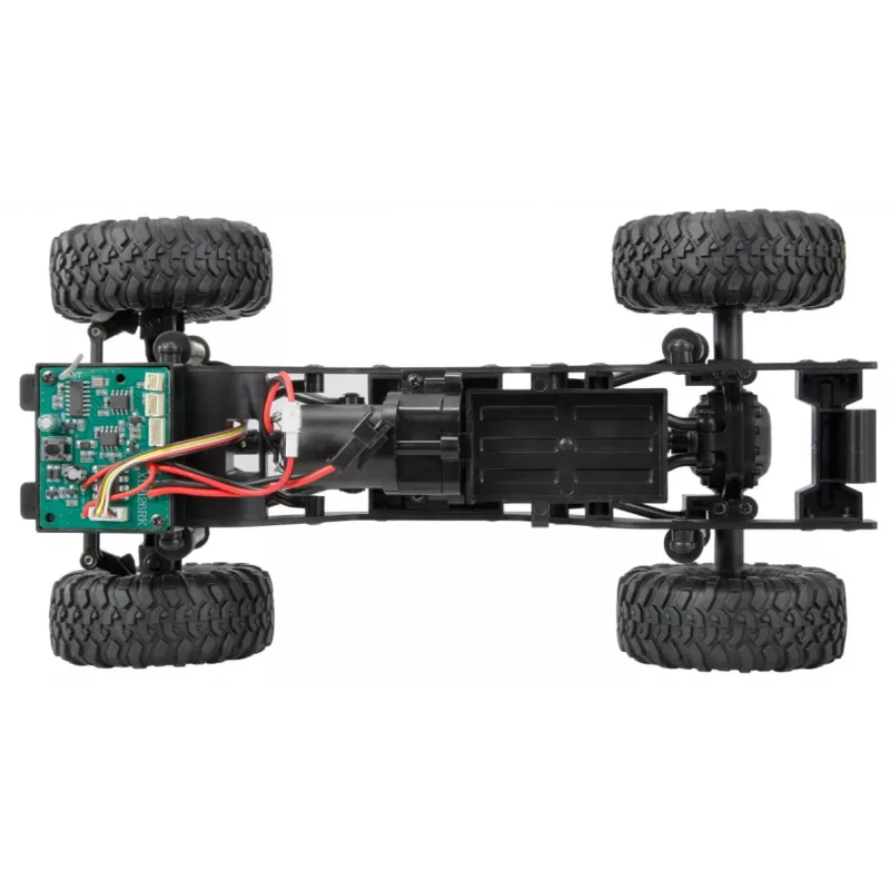RC vikšrinis Amewi Mini-D90 4WD 1:16 RTR — mastelis 1:16, 4 varantieji ratai, paruoštas naudojimui