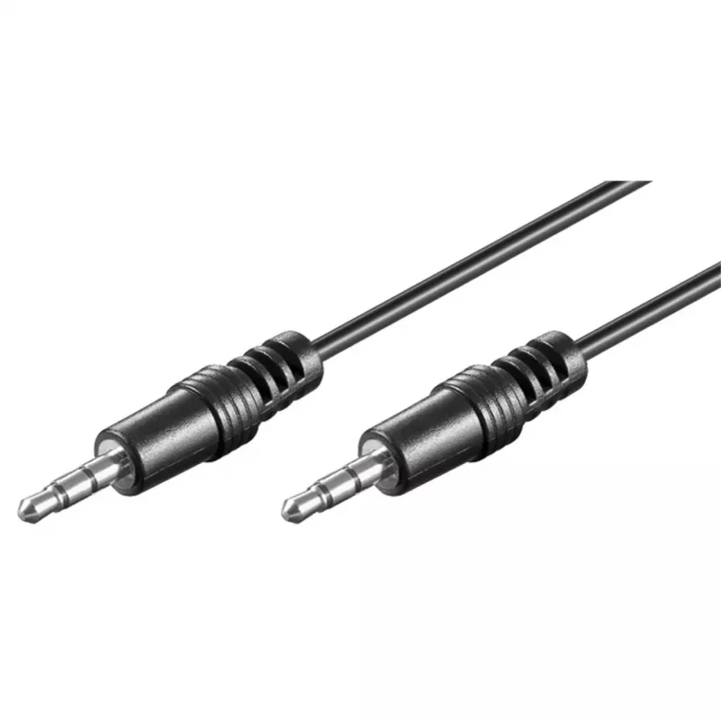 Audio laidas Goobay 51659 2,5 m 3,5 mm juodas