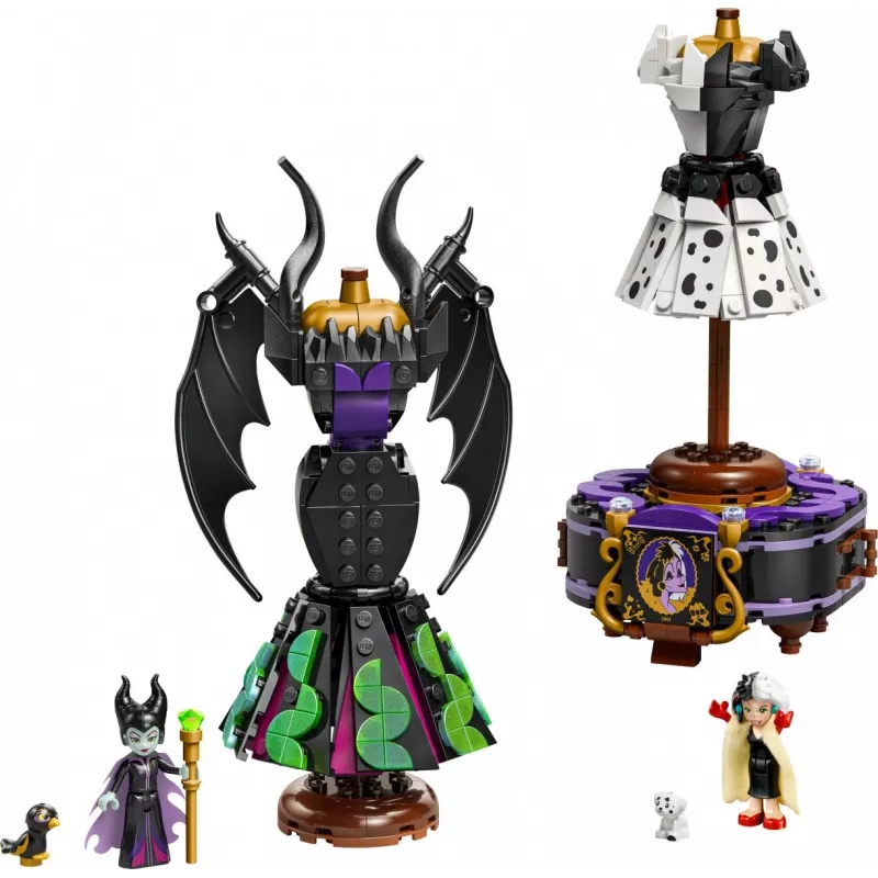 LEGO DISNEY 43262 Piktosios ir Kruelos de Vil suknelės