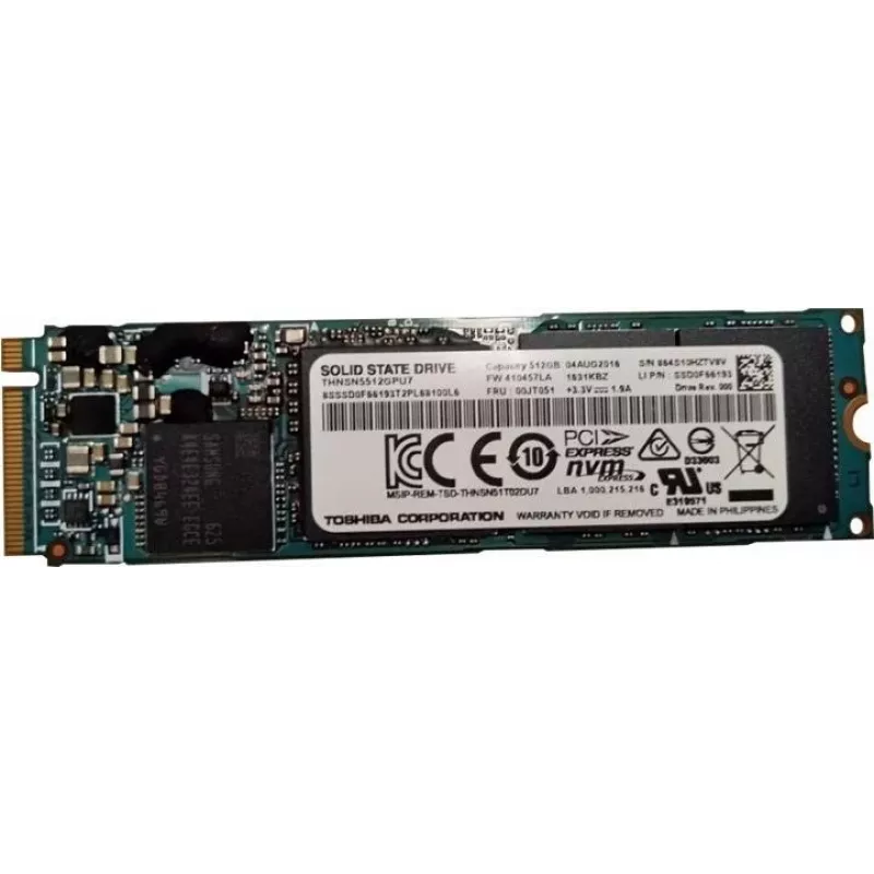 Lenovo SSD_ASM 512G M.2 2280 PCIe3x4
