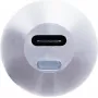Ochno Aliuminio LED lizdas USB C lizdas su LED mygtuku stalo integracijai (18 mm anga)