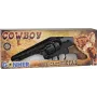 Pulio Metal Cowboy Revolver Gonher — metalinis žaislinis revolveris su kapsulėmis, modelis 155122/6