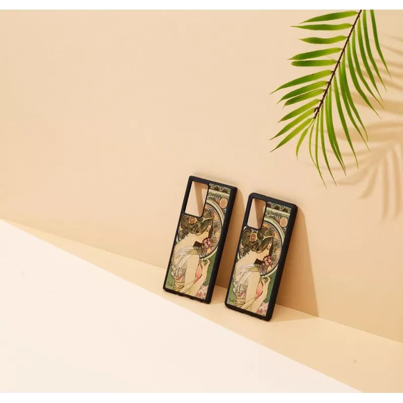 Apsauginis telefono dėklas man and wood Samsung Galaxy Note 20 Ultra — Primrose Juoda