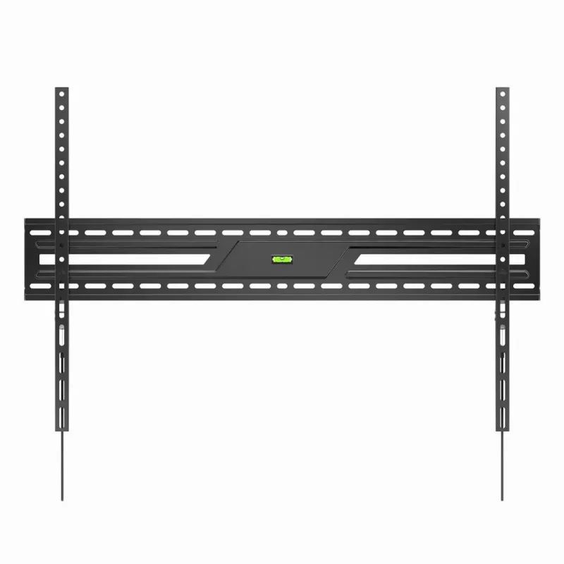 Fiksuotas televizoriaus sieninis laikiklis GEMBIRD WM-100F-01 43–100 colių ekranams, plienas, maks. apkrova 75 kg, VESA 75x75–900x600