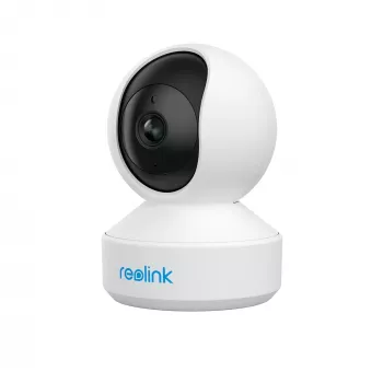 Vidinė IP apsaugos kamera Reolink E serijos E330 — 4 MP, 4 mm objektyvas, 84°×45° matymo laukas, 2,4/5 GHz Wi‑Fi, dvipusis garsas, žmonių/gyvūnų aptikimas