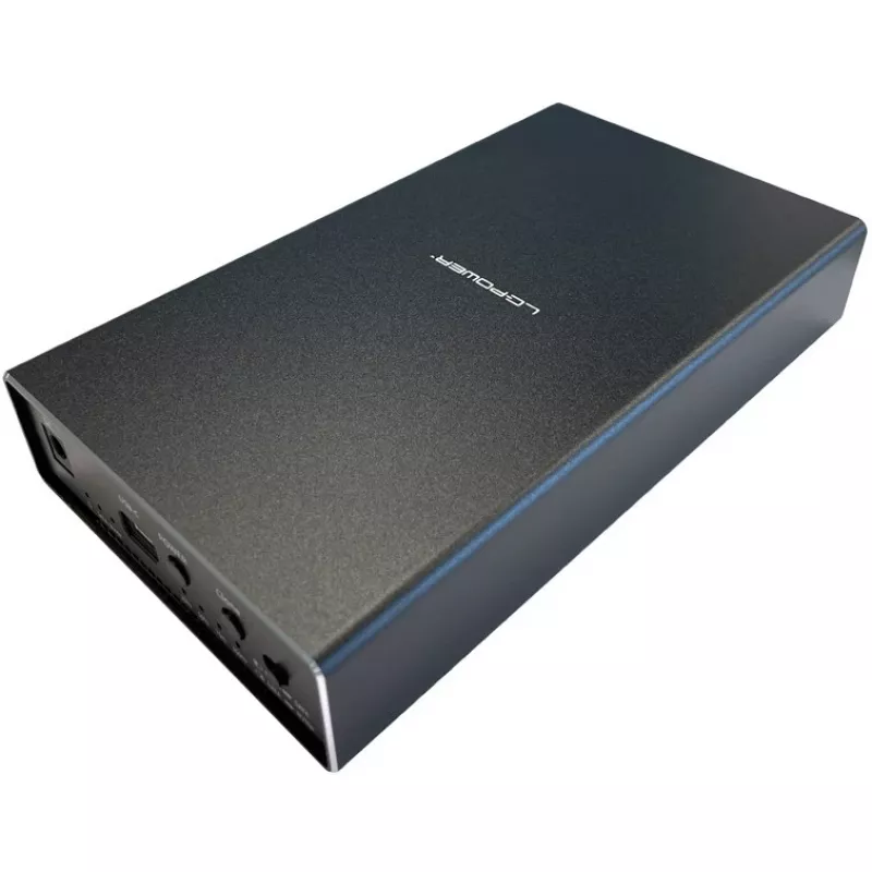 HDD/SSD korpusas LC-Power LC-DOCK-C-35-M2 3,5 colio USB Type-C 10 Gbit/s