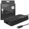 Qoltec 90W GaN Super Fast SLIM sieninis įkroviklis | XP | 5-20V | 4,5A | USB-C 3.1 | Nešiojamam kompiuteriui | MacBook | Išmaniajam telefonui | + laidas