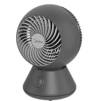 Stalinis ventiliatorius Midea MFT302R0BPK — 3 greičiai, osciliacija, tamsiai pilka