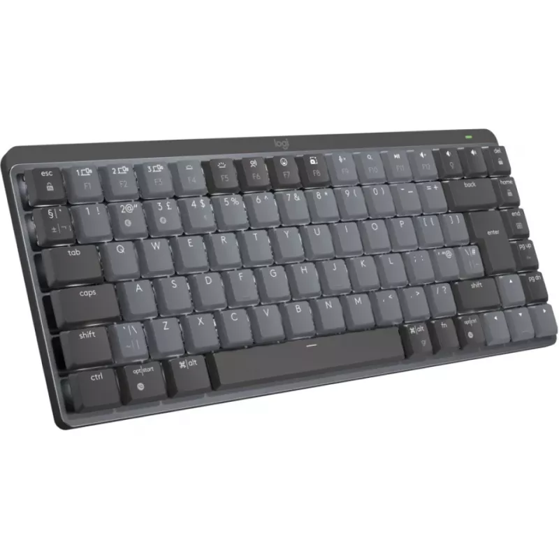 Logitech MX MECH. Mini Wrls ILLUM. Keyb - Graphite - UK - Emea (920-010779)