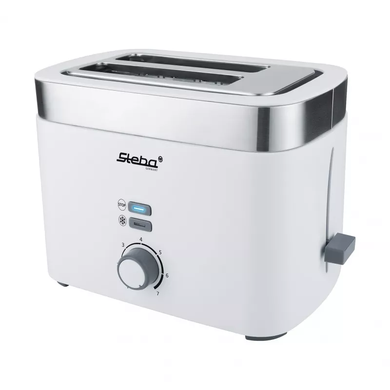 Skrudintuvas Steba TO 10 BIANCO 2 riekėms 930 W sidabrinis baltas