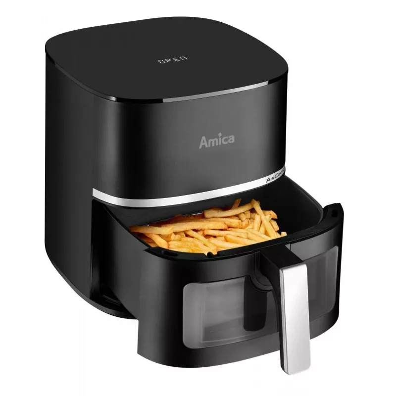 Oro gruzdintuvė AMICA AFM 6020 — 7 l talpa, 1800 W, reguliuojama temperatūra ir laikmatis