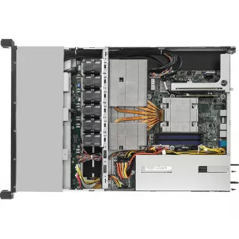 Stovo 1U serverio korpusas ASRock 1U4L2E-B650 RPSU, AMD B650, ATX 1U, 650W dvigubas maitinimo šaltinis, 6 ventiliatoriai, 2×3,5 colio nišos, 4×DDR5 DIMM, 2×PCIe x16, IPMI
