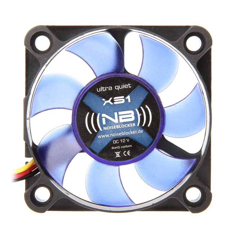 Ventiliatorius Noiseblocker JuodaSilentFan XS-1