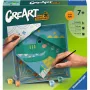 Ravensburger dažymo rinkinys CreArt Do it together – Krokodilas (vaikų bendras dažymo rinkinys)