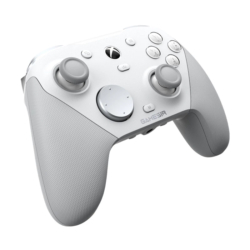GameSir žaidimų valdiklis G7 PRO Mech White — laidinis/belaidis palaikymas, ergonomiškas išdėstymas