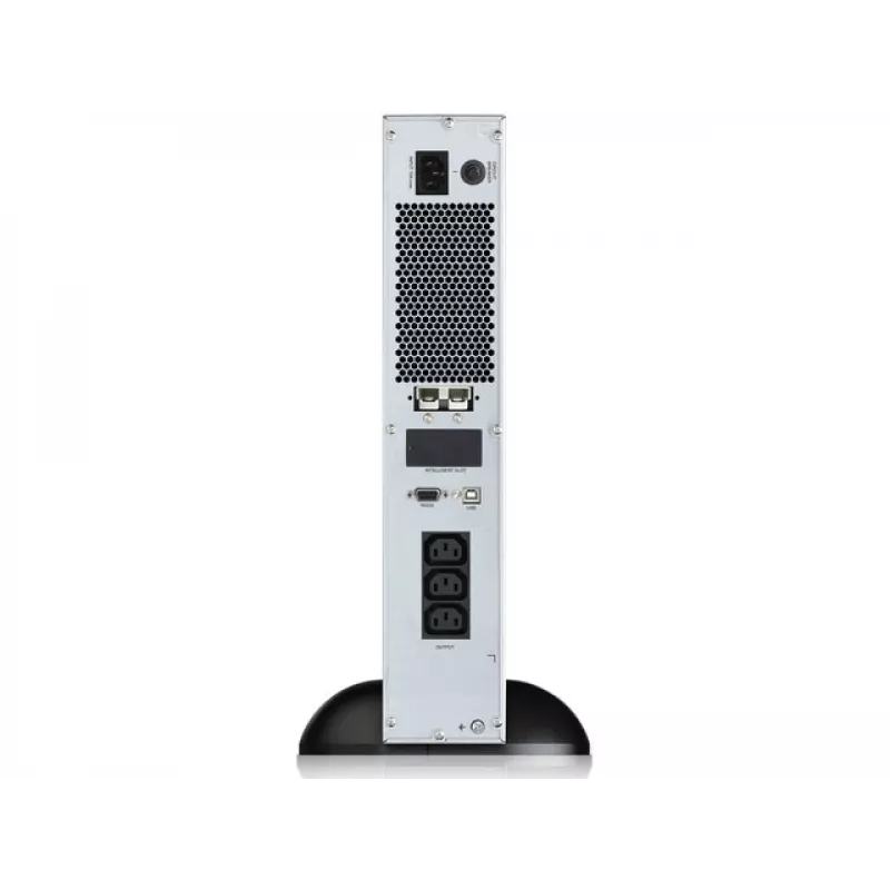 PowerWalker VFI 1000CRM LCD nepertraukiamo maitinimo šaltinis (UPS) Dvigubo keitimo (Online) 1 kVA 800 W 3 AC išvesties lizdai