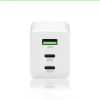Maitinimo įkroviklis everActive SQ-655Q 65W, 1×USB-A + 2×USB-C greitasis įkrovimas