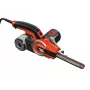 Juostinis šlifuoklis Juoda & Decker KA902EK — 400 W, reguliuojamas greitis, šlifavimo plokštė 451×13 mm, 230 V, 3 m laidas, su nešiojimo dėklu