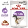 ROYAL CANIN FHN Sterilised padaže – drėgnas suaugusių kačių maistas – 12x85g