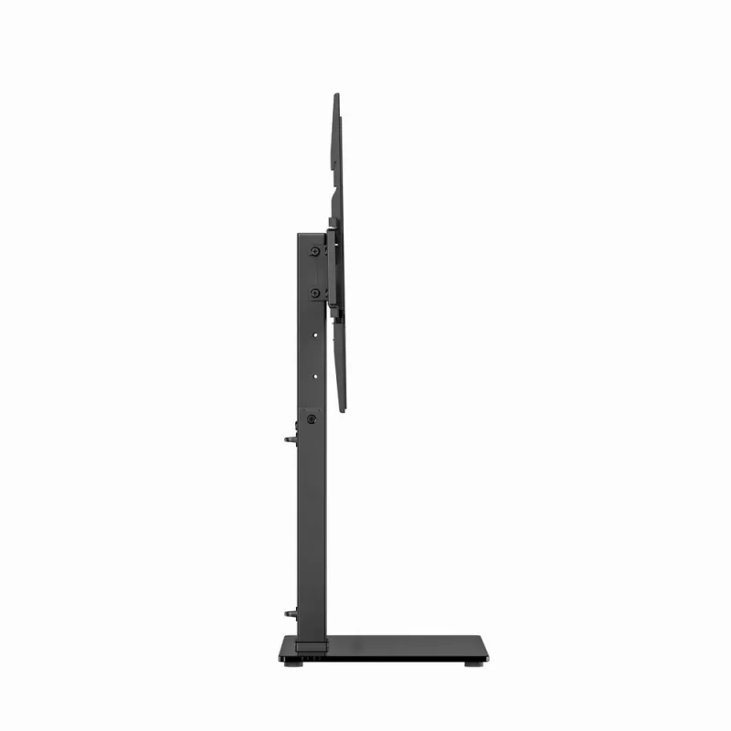 Ant grindų statomas televizoriaus stovas GEMBIRD TVS-D75S-01 37–75 colių televizoriams, plieninis, reguliuojamas aukštis ir pasvirimas, VESA 75x75–600x400, 40 kg talpa