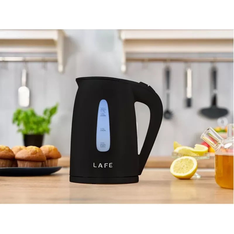 Elektrinis virdulys LAFE 1,7 l 2200 W juodas