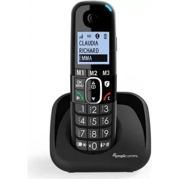 amplicomms BigTel 1500 DECT-Telefon Anrufer-Identifikation Juoda (ATL1423327)