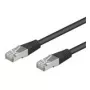 Wentronic Goobay CAT 5e komutacinis kabelis, F/UTP, juodas, 5 m - CCA vario mišinys (68662)