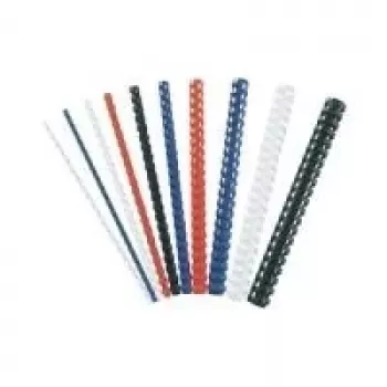 Fellowes - 10 mm - 30cm - 21 rings - A4 (210 x 297 mm) - 55 Sheets - Blue - 100 vnt. Plastikinis įrišimo segtuvas - skirtas Fellowes Galaxy 500, Orion 500, Pulsar+ 300, Quasar+ 500, Sta