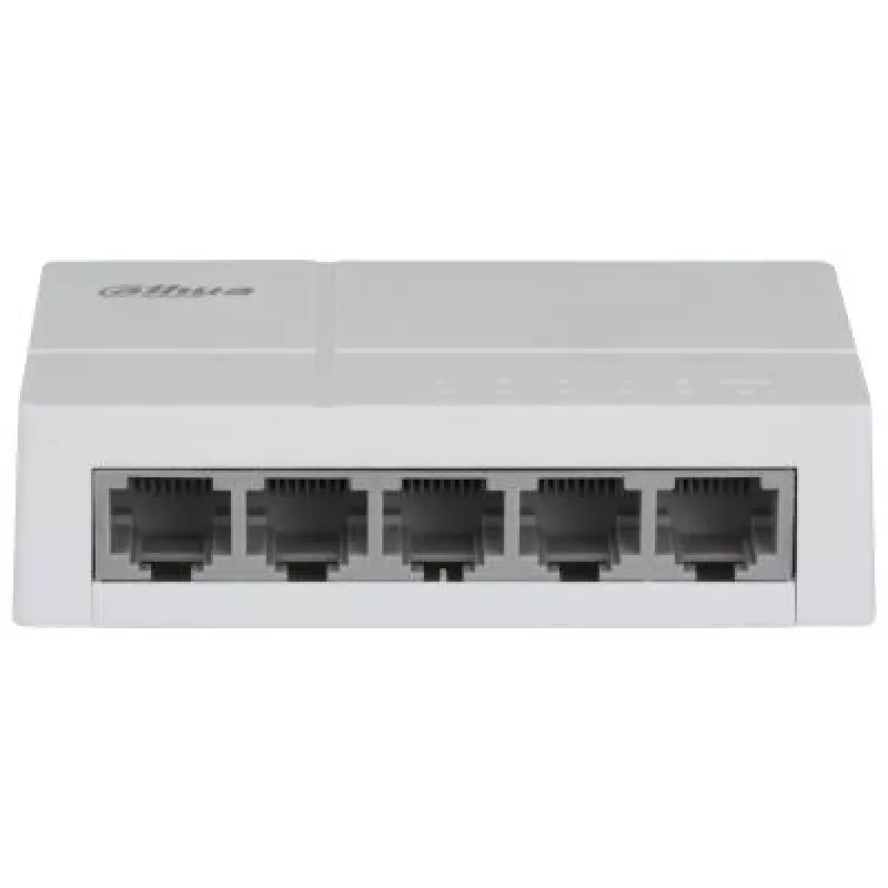Dahua Technology PoE DH-SF1005L tinklo komutatorius Nevaldomas Fast Ethernet (10/100) Power over Ethernet (PoE) Staliniam kompiuteriui Šviesiai pilkas