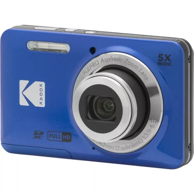 Kodak PIXPRO FZ55 1/2.3 Compact Camera 16 MP CMOS 4608 x 3456 Pixel Mėlyna (FZ55BL)